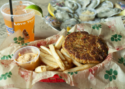 Crab Cake Basket