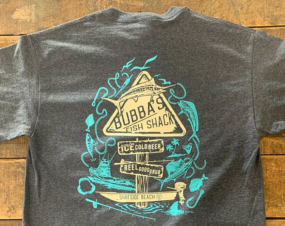 Bubba's Fish Shack  T-shirt 